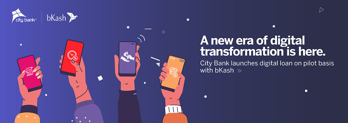 city bank launches digital loan with bKash